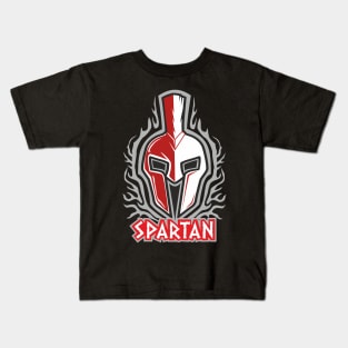 spartan helmet Kids T-Shirt